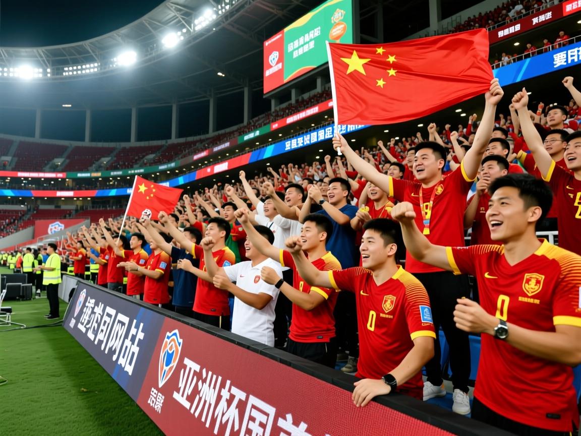真人体育网站-亚洲杯国足迎战 球迷热情高涨，亚洲杯国足首战
